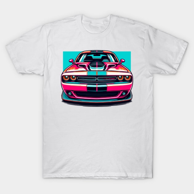 Dodge Challenger T-Shirt by Vehicles-Art